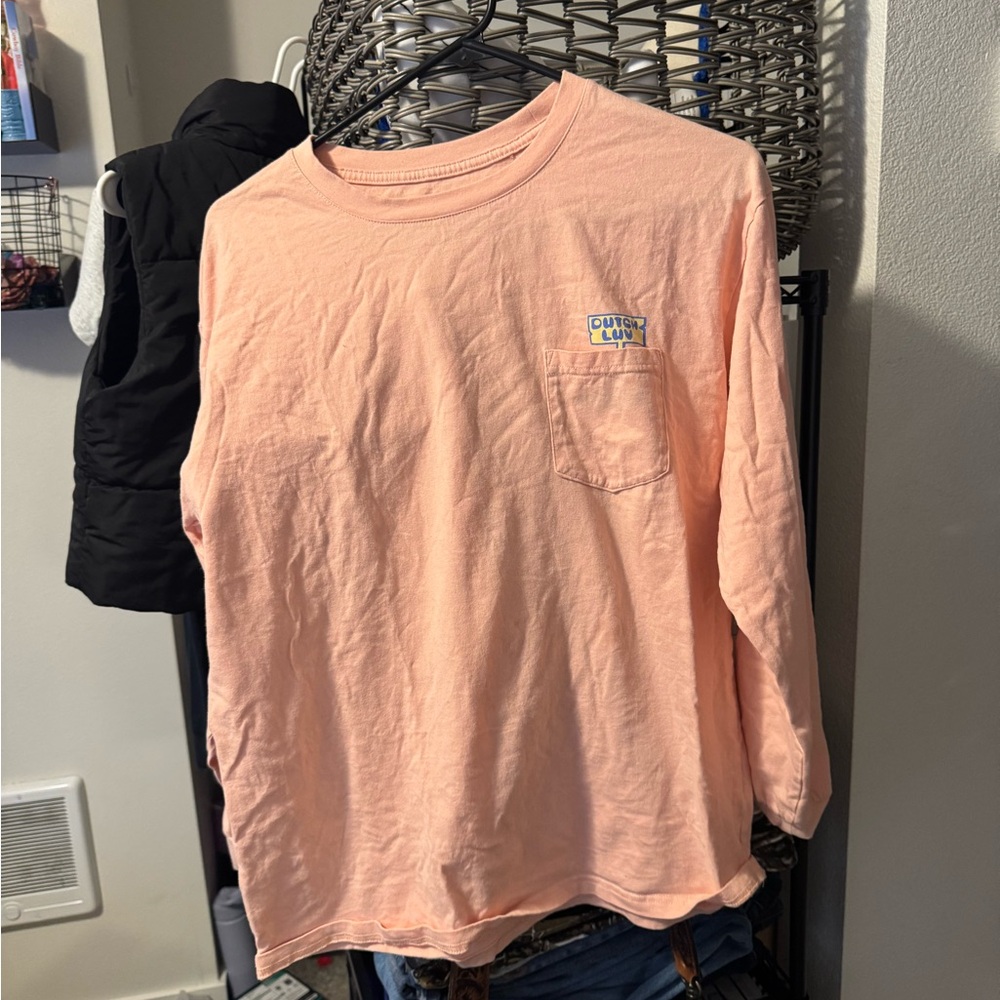 Dutch Bros Peach Long Sleeve Shirt